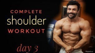 'complete shoulder workout'