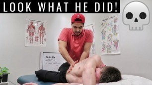 'FITNESS MODEL GETS DEEP TISSUE MASSAGE FOR THE FIRST TIME!'