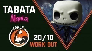 'TABATA Song w/ Timer - 20/10 Halloween Workout music'