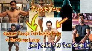 'You Tube Controversy Amit Panghal fitness |Jeet selal| Gaurav Taneja| Rohit Khatri fitness|'