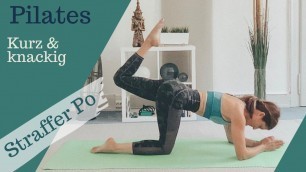 'Pilates booty workout  [10 Min.] | Bauch Beine Po Pilates'