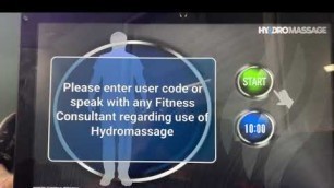 'How to Use Hydromassage'