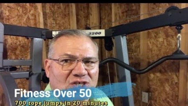 'Fitness Over 50 | 700 rope jumps in 20 minutes'