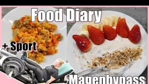 'Food Diary | Abnehmen mit Magenbypass | inkl. Fitness || PrimaDina'