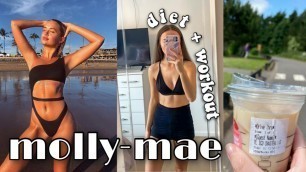 'TRYING MOLLYMAE\'S MODEL WORKOUT AND DIET'