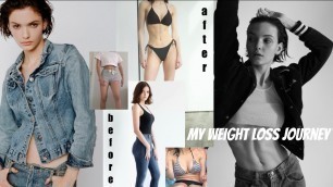 'my weight loss journey to make modeling my career- workout routine, diet, healthy lifestyle'