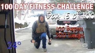 '100 day fitness challenge: Day 15'