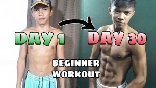 '100 Push Ups a day CHALLENGE | 30 Day Results Transformation'