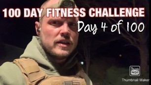 '100 day fitness challenge: Day 4'