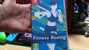 'Fitness Boxing for Nintendo Switch Unboxing!'