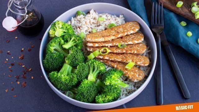 'SWIPE4FOOD SEASon 2 I RIJST MET BROCCOLI EN TEMPEH I BASIC-FIT'