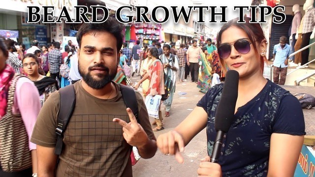 'Beard growth Tips from different men from Tnagar Chennai | Fitness Instructor Divya Rajkumar'