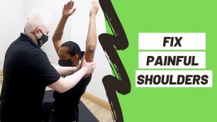 'Physiotherapist in Mississauga fixes shoulder pain at Konga Fitness'