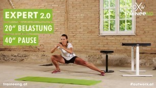 'Functional TRAINEEng 2.0 - Expert Workout 20/40 - 10 Minuten, 10 Übungen - Woche 7'
