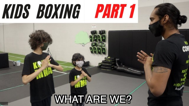 'Boxing class with Kids at Konga Fitness in Mississauga PART 1'