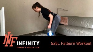 'INFINITY BELGIUM - Fatburner 5x5 workout'