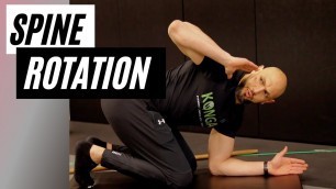 'T spine rotation konga fitness'