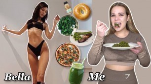 'I tried BELLA HADID’S Diet and Workouts (MODEL ROUTINE!)'