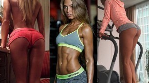 'Rida Kashipova Gym Workout Routine - Russia Female Fitness Model'