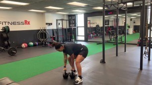 'Fitness Rx Exercise Library: How to do Gorilla Rows 