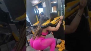 'Cute Punjabi Girl Fitness Challenge  Gym Workout Viral Short Video #shorts #trending #gym #fitness'