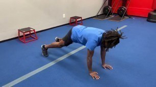 'Fitness Rx Exercise Library: How to do Lateral Plank Walk'