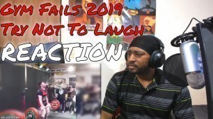 'GYM FAILS 2019 *Try Not To Laugh* | DaVinci REACTS'