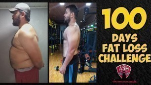 '100 DAYS FAT LOSS CHALLENGE'