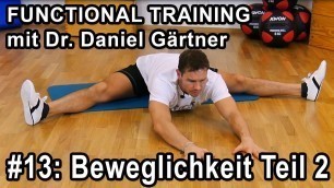 'Functional Training - #13 - Beweglichkeit (Teil 2) - Übungen im Sitzen und Knien'