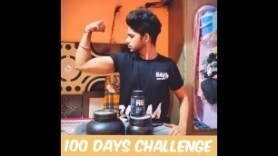 '100 Days challenge Body transformation| fat to fit'