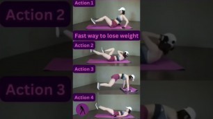 'Weight Lose Exercise | No equipment | 4 Basic Exercise #weightloss #losebellyfat'