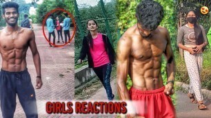 'When fitness freak goes shirtless in Public | PUBLIC reactions in INDIA 