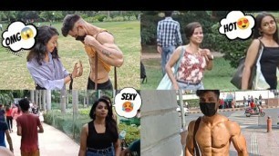 'When bodybuilder goes shirtless in public in 