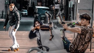 'Getting ready for LA | Late Night Archery ft. The Squad'