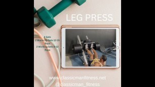 'Classicman Fitness Basic Leg Day!'