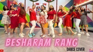 'Besharam Rang || Fitness Dance Cover || Zumba || SRK , Dipika P || Pathan  | Ulwe Dance Studio'