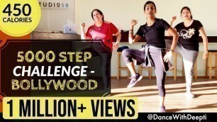 '10000 STEP CHALLENGE - 45mins Bollywood - Aerobic Workout'