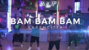 'BAM BAM BAM by Karencitta | ZUMBA  | FITNESS | POP |'