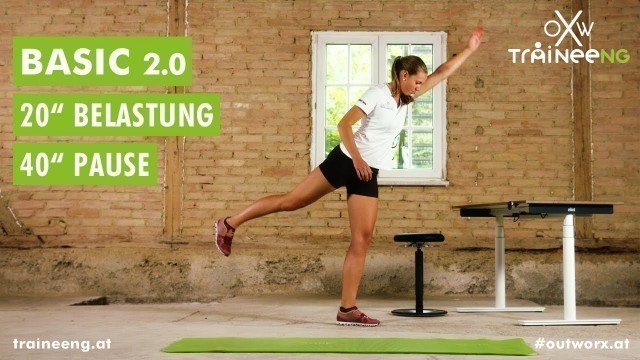'Functional TRAINEEng 2.0 - Basic Workout 20/40 - 10 Minuten, 10 Übungen - Woche 1'