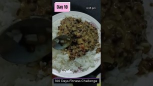 'Day 18 of 100 Days Fitness Challenge. #fitness #fitnessshorts  #diet #shorts #viral #hindi  #workout'