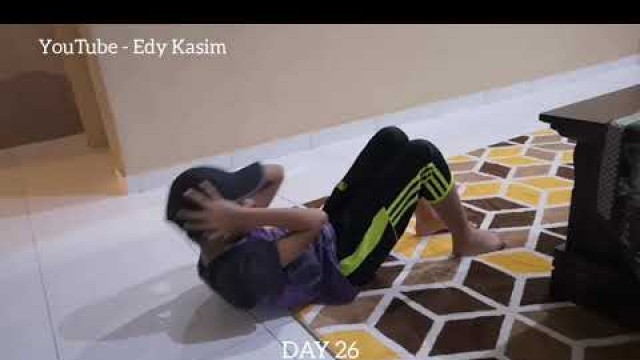 'Day 30 of 100 Days Fitness Challenge & Body Transformation by Ahmad Mu\'adz'