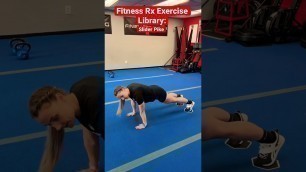 'Fitness Rx Exercise Library: Slider Pikes'