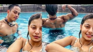 '//Swimming With Two Beautiful Fitness Freaks of India 