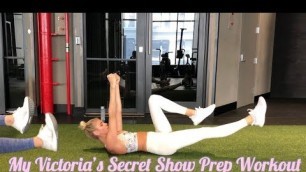 'My Victoria\'s Secret Show Prep Workout | Model Fitness | Devon Windsor'