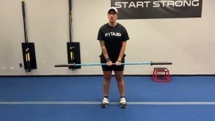 'Fitness Rx Exercise Library: How to do Barbell Upright Rows'