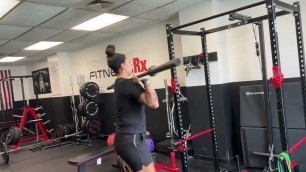 'Fitness Rx Exercise Library: How to do a Strict Overhead Press'