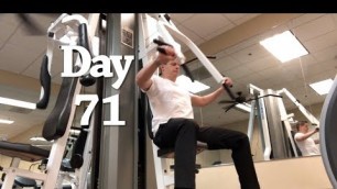 'Day 71 of 100 day workout challenge.'