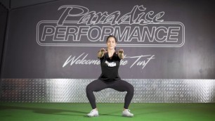 'Paradise Fitness - Fitness Tips - Maria San Nicolas - Sumo Squat'