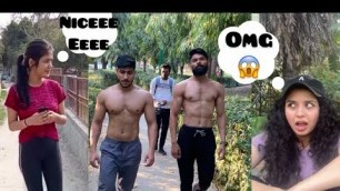 'When fitness freak goes shirtless and workout in public | India 