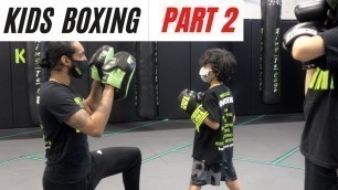 'Boxing class with Kids at Konga Fitness in Mississauga PART 2'
